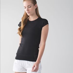 Lululemon Time Warp Short sleeve Top Sz 8